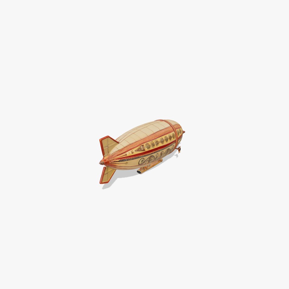 Steampunk Airship model pack