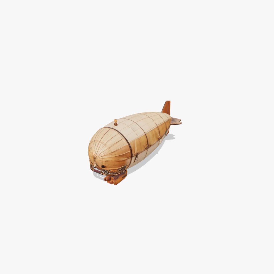 Vintage Airship model pack
