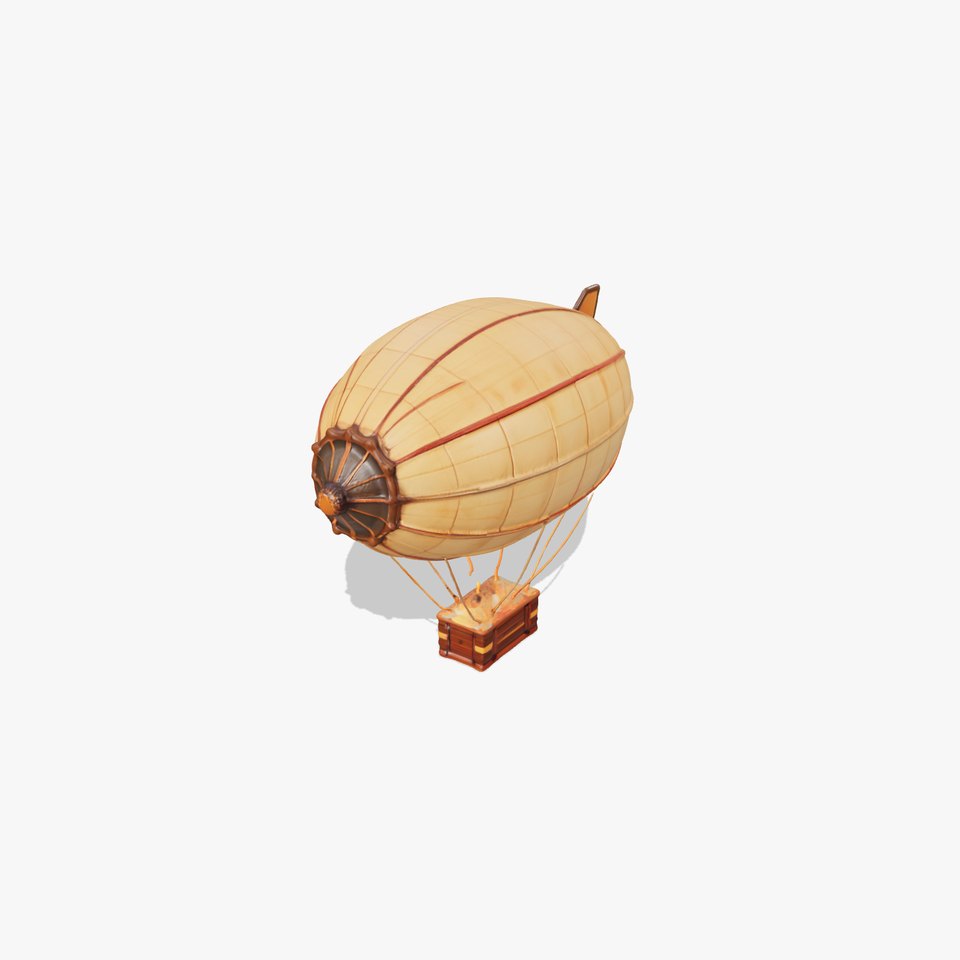 Vintage Airship model pack