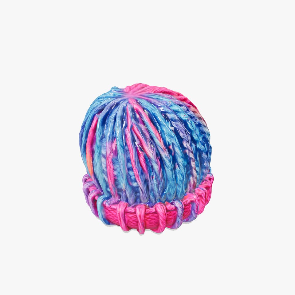 Vivid Knit Beanie model pack