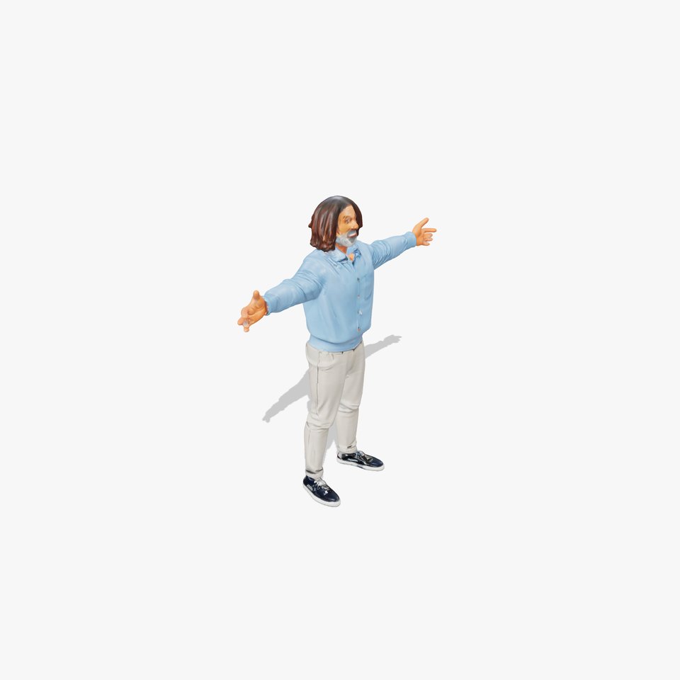 Casual Denim Outfit model pack