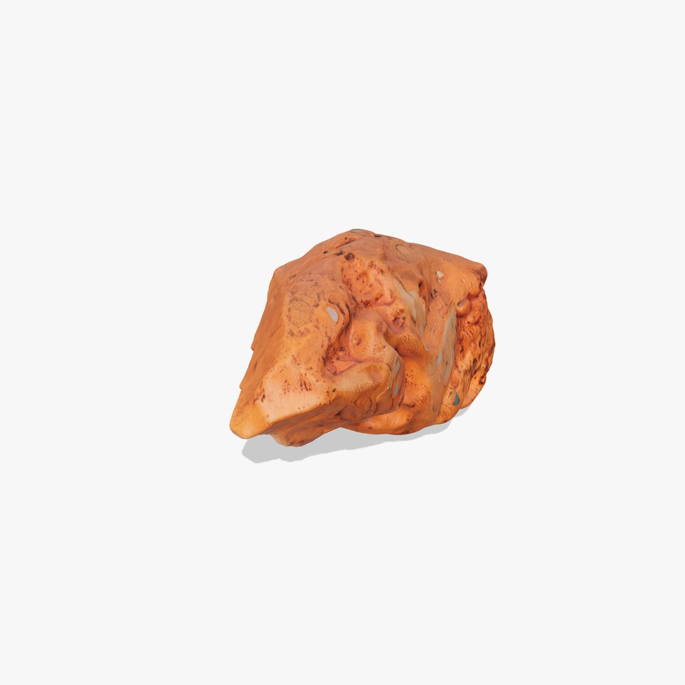 Rustic Terracotta Rock model pack