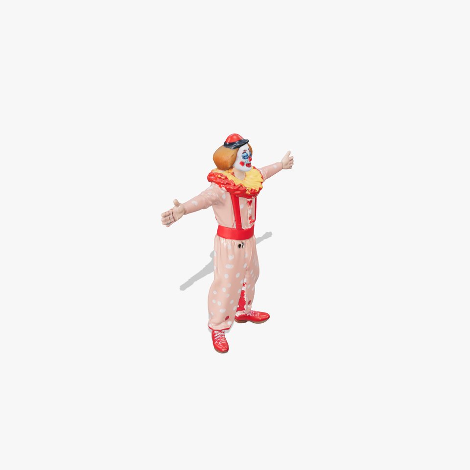 Cheerful Clown Outfit model pack