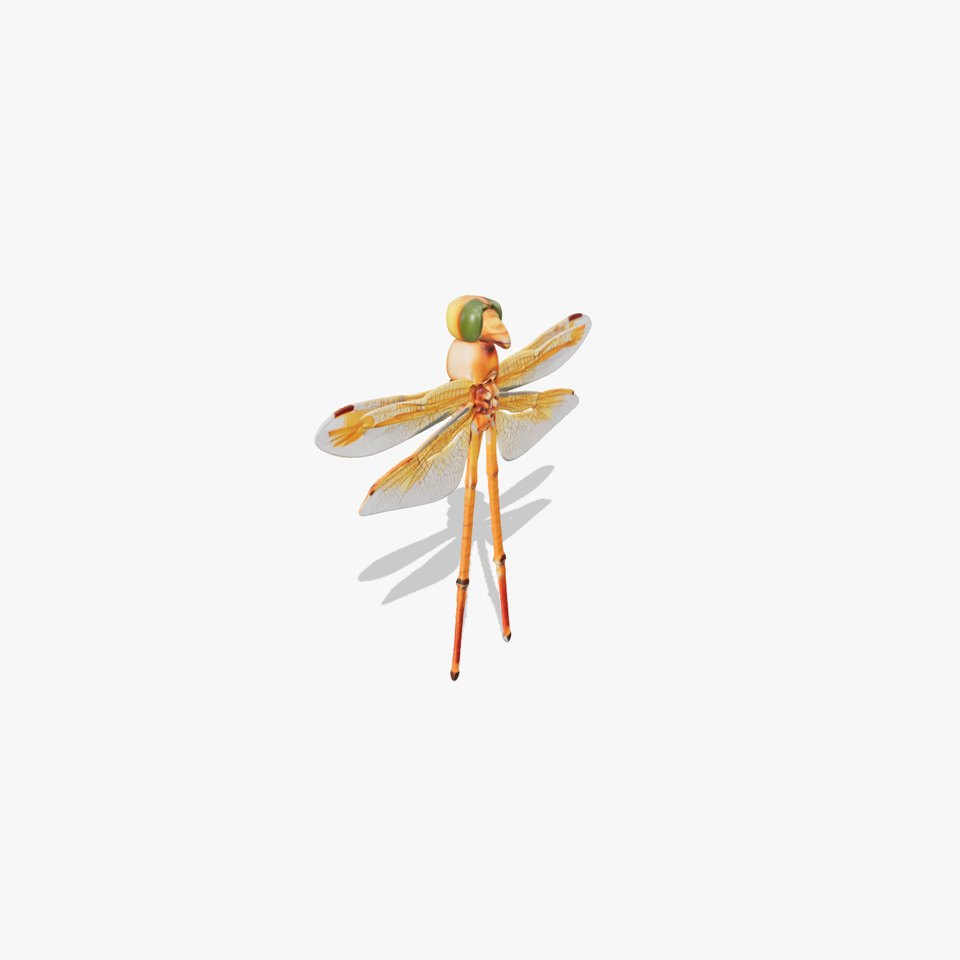 Golden Dragonfly model pack