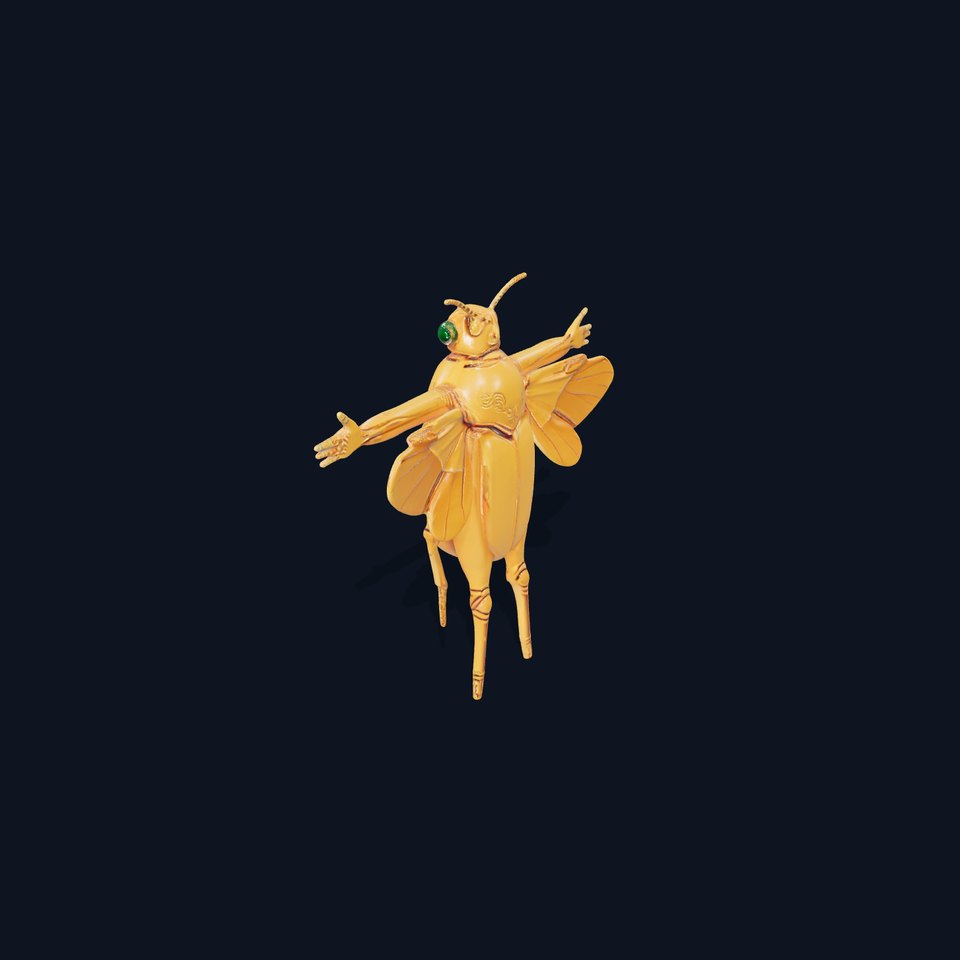 Golden Beetle Fantasy model pack