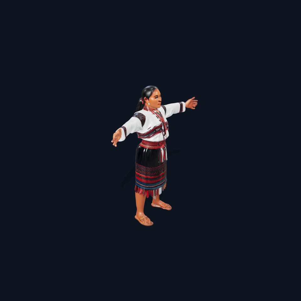Traditional Outfit Model Pack