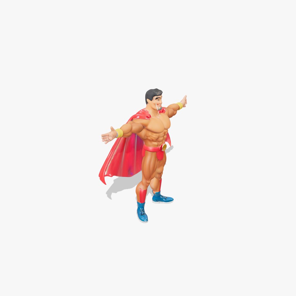 Heroic Red Cape model pack