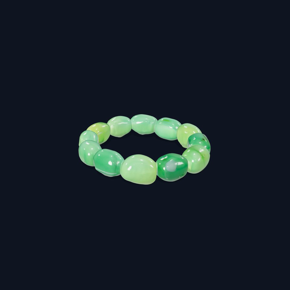 Emerald Jade Bracelet model pack