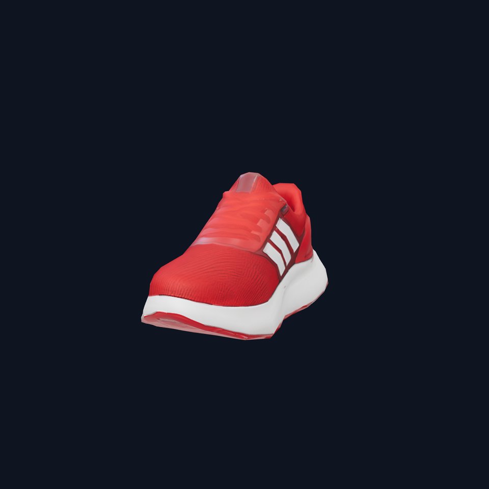 Vivid Crimson Sneaker model pack