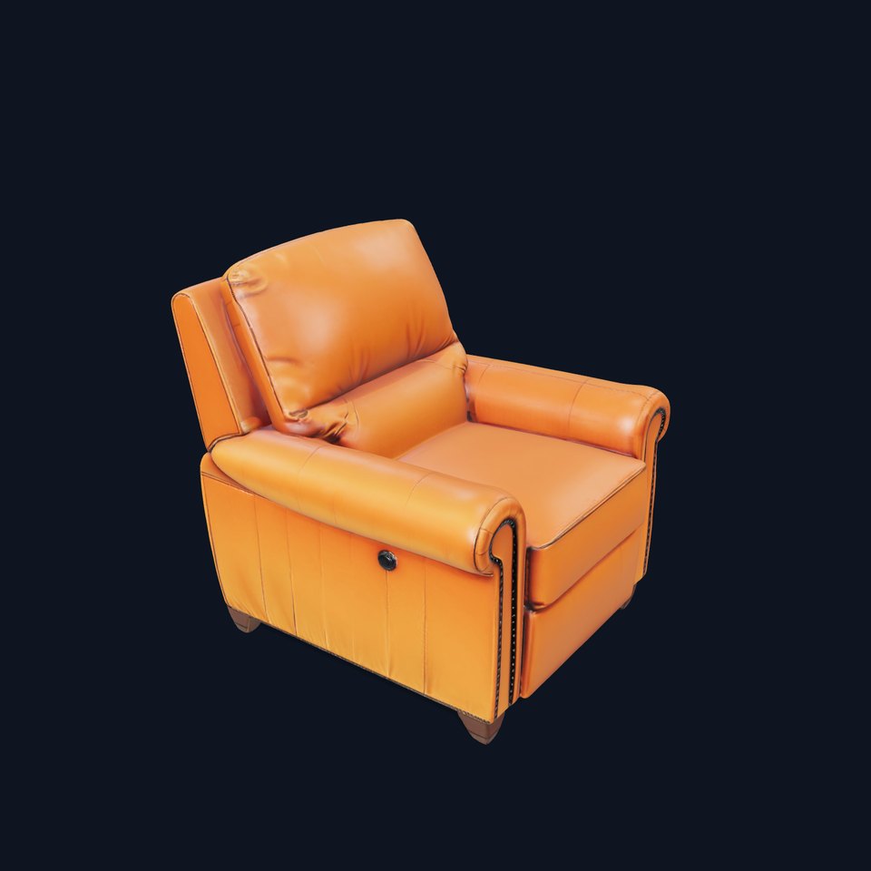 Classic Leather Recliner model pack