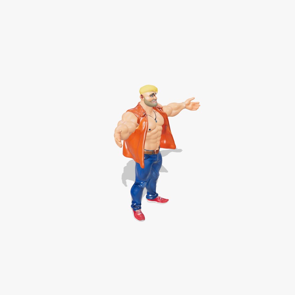 Stylish Muscle Character model pack