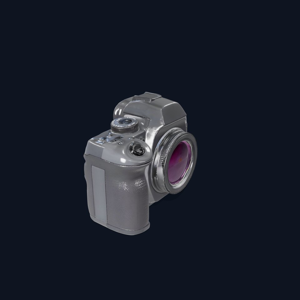 Professional Camera Black model pack