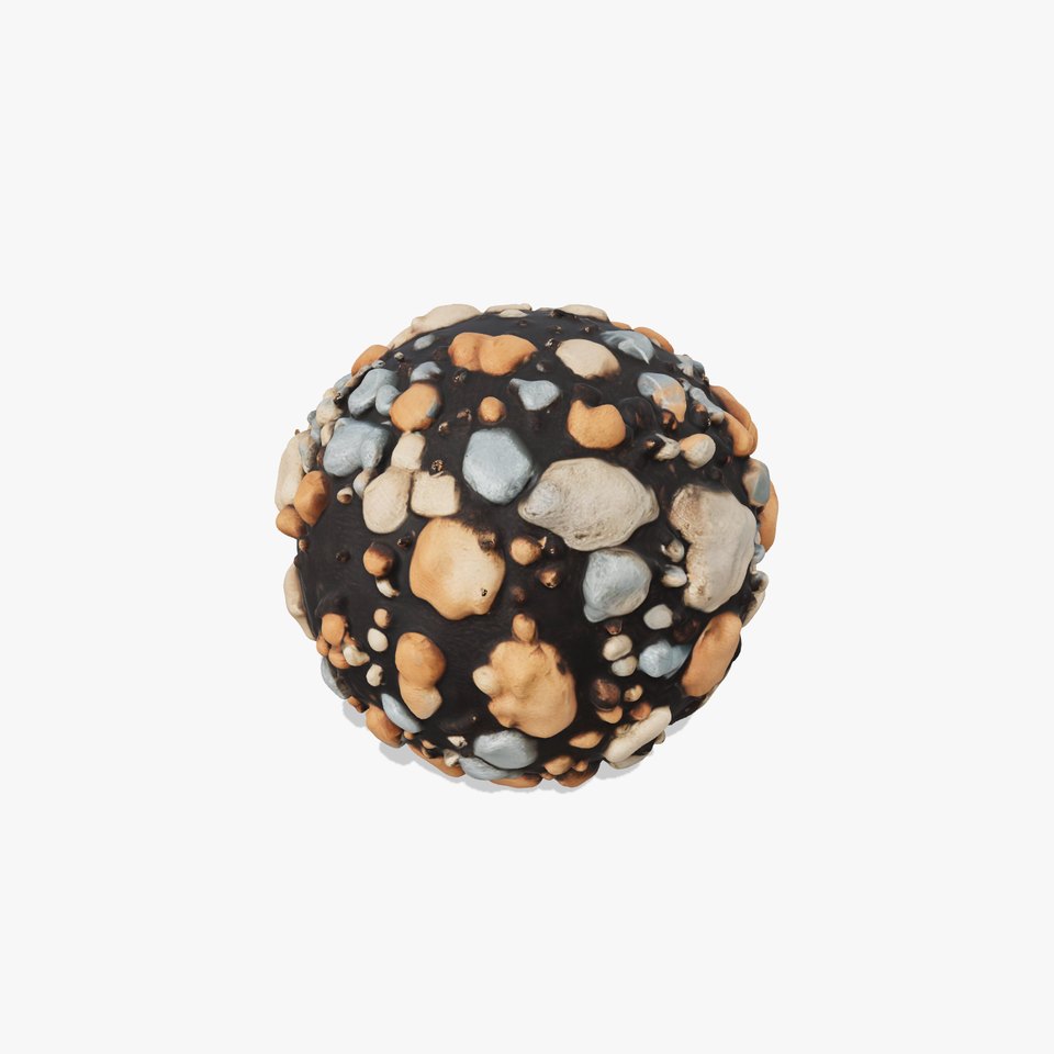 Rustic Rock Texture model pack