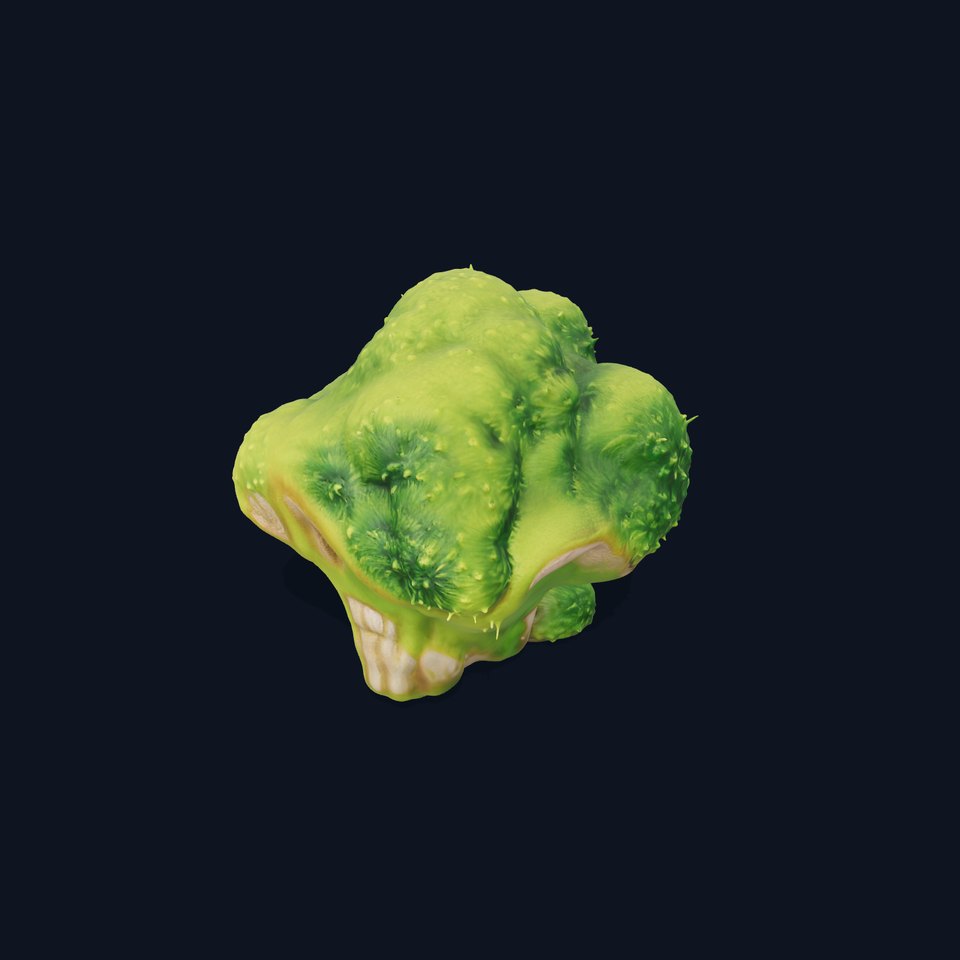 Lush Mossy Rock model pack