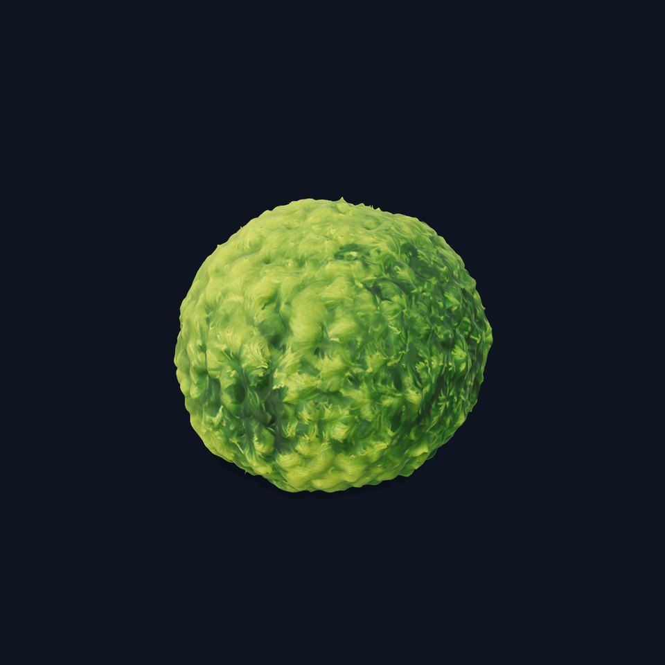 Verdant Sphere Moss model pack