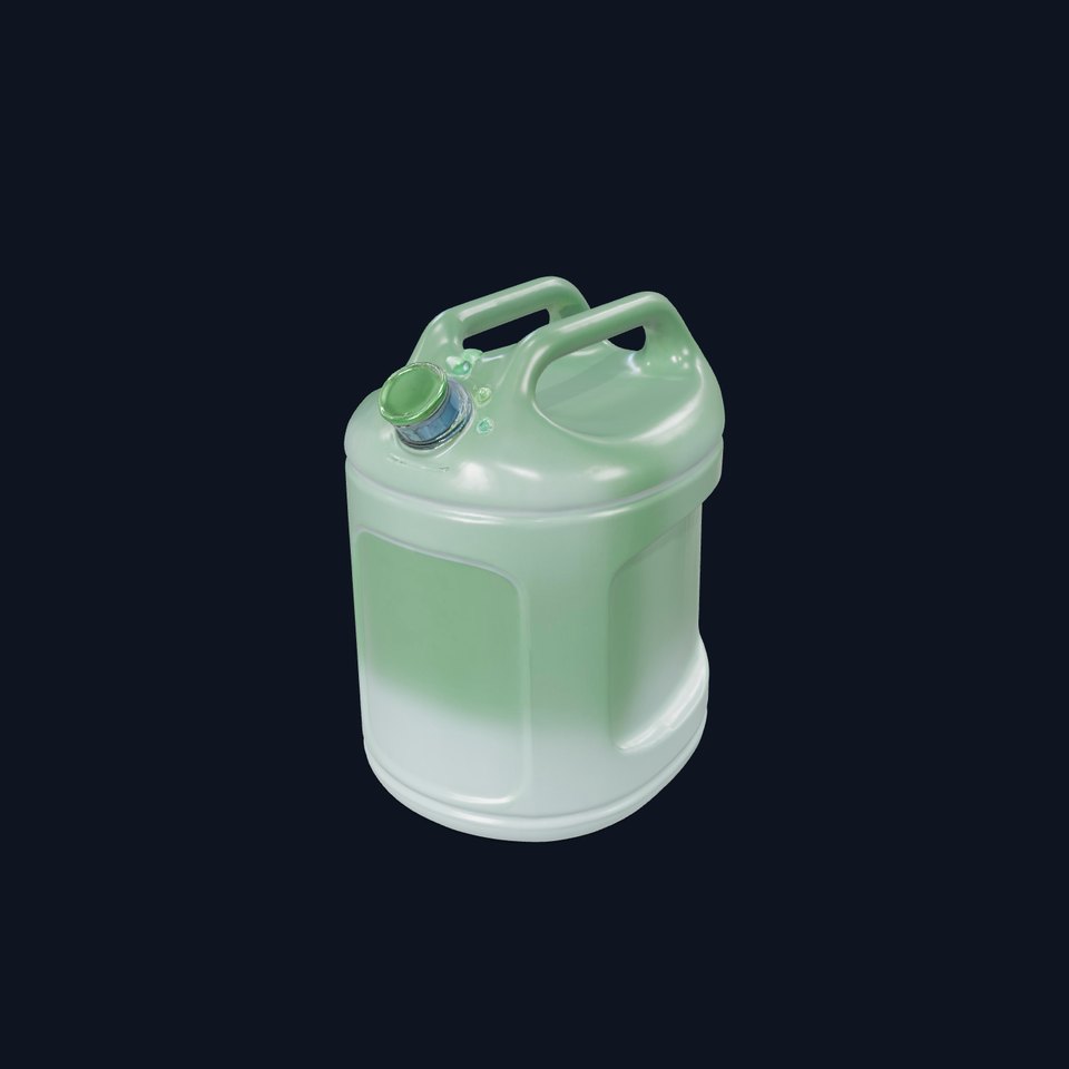 Olive Green Container model pack