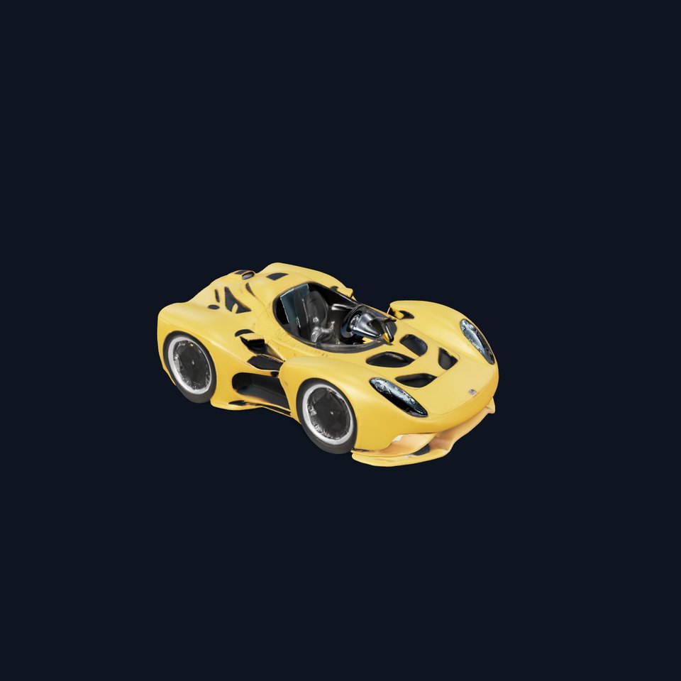 Vibrant Ford Supercar model pack