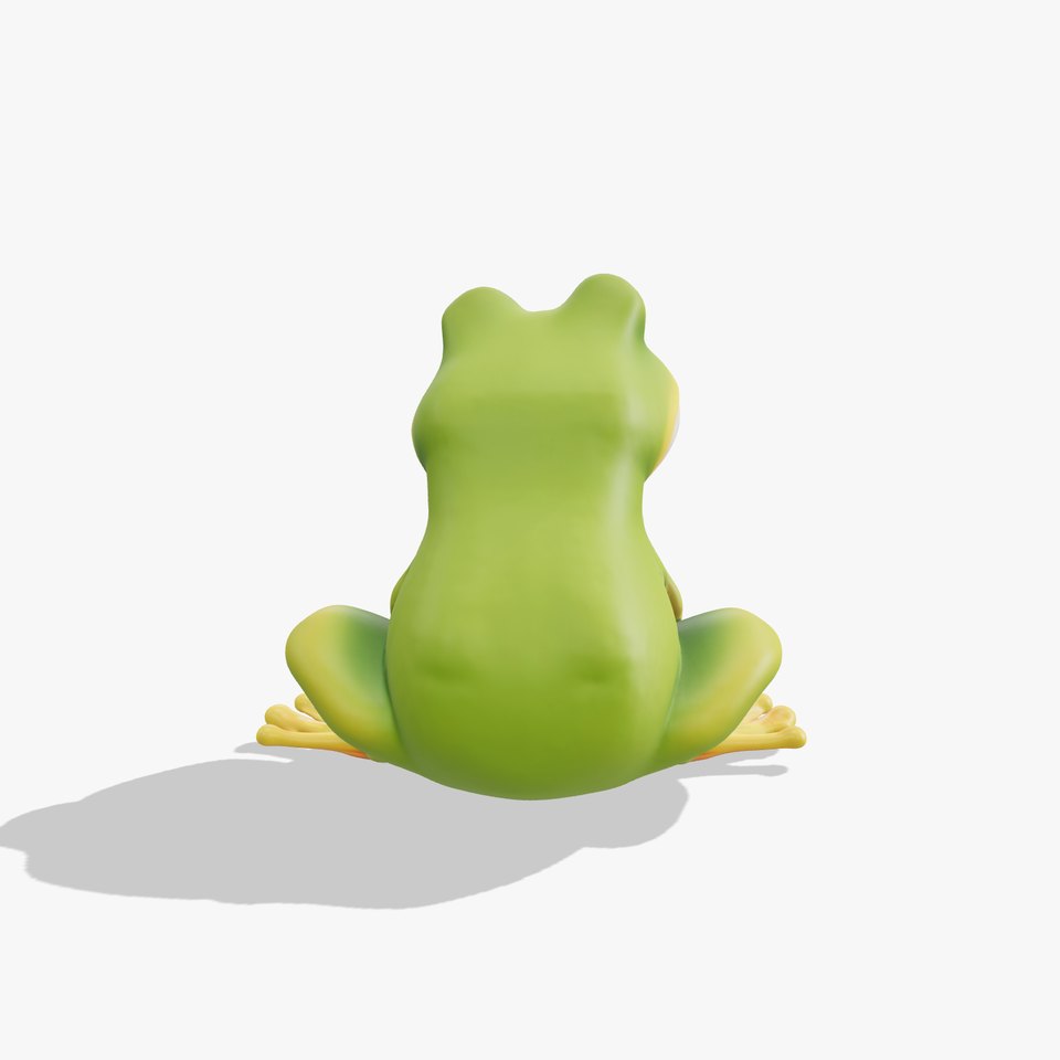 Vibrant Frog Character model pack