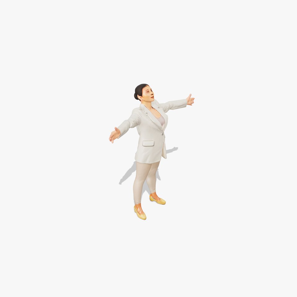 Tan Business Attire model pack