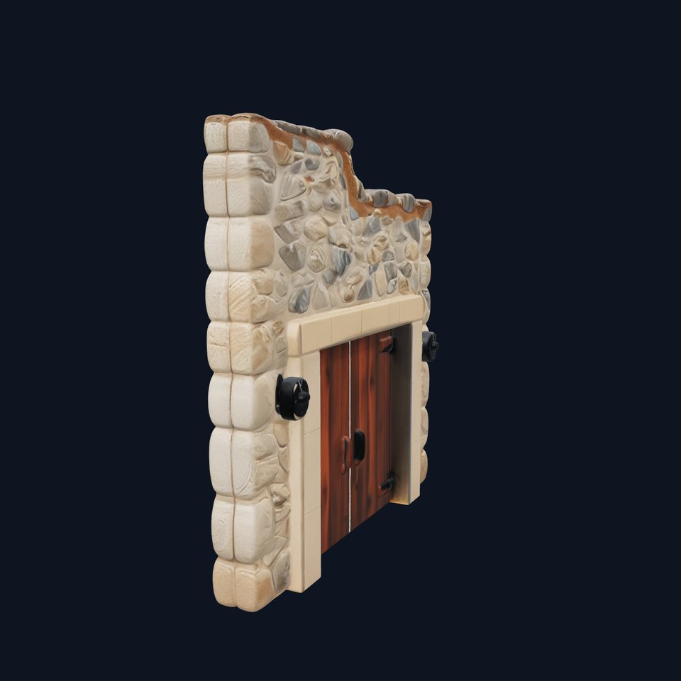 Rustic Stone Archway model pack