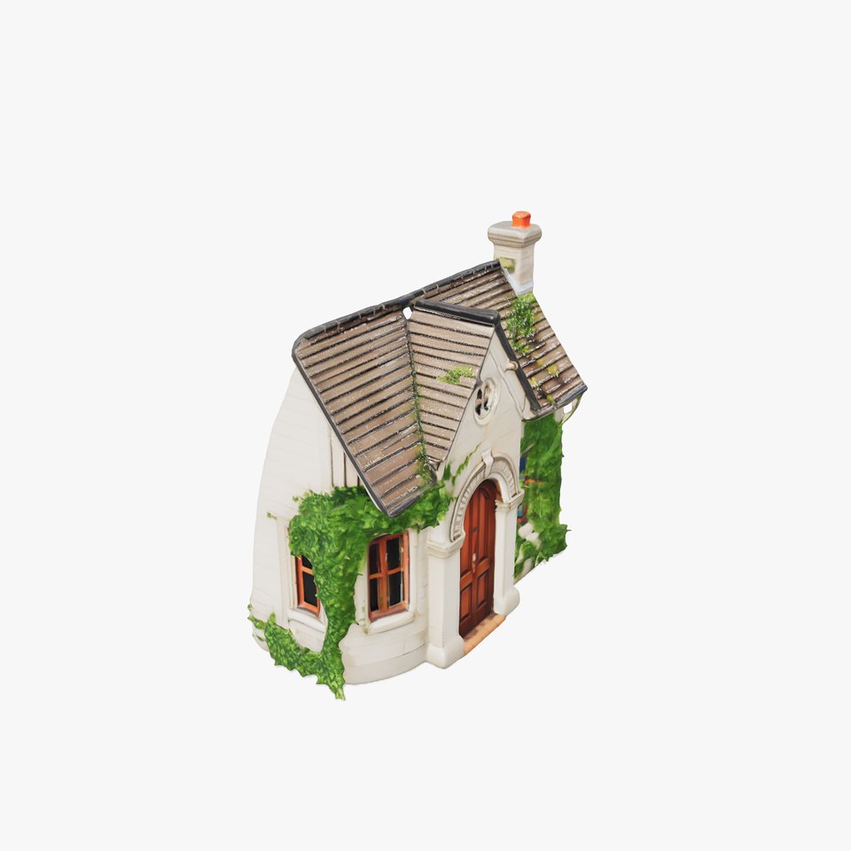 Charming Stone Cottage model pack