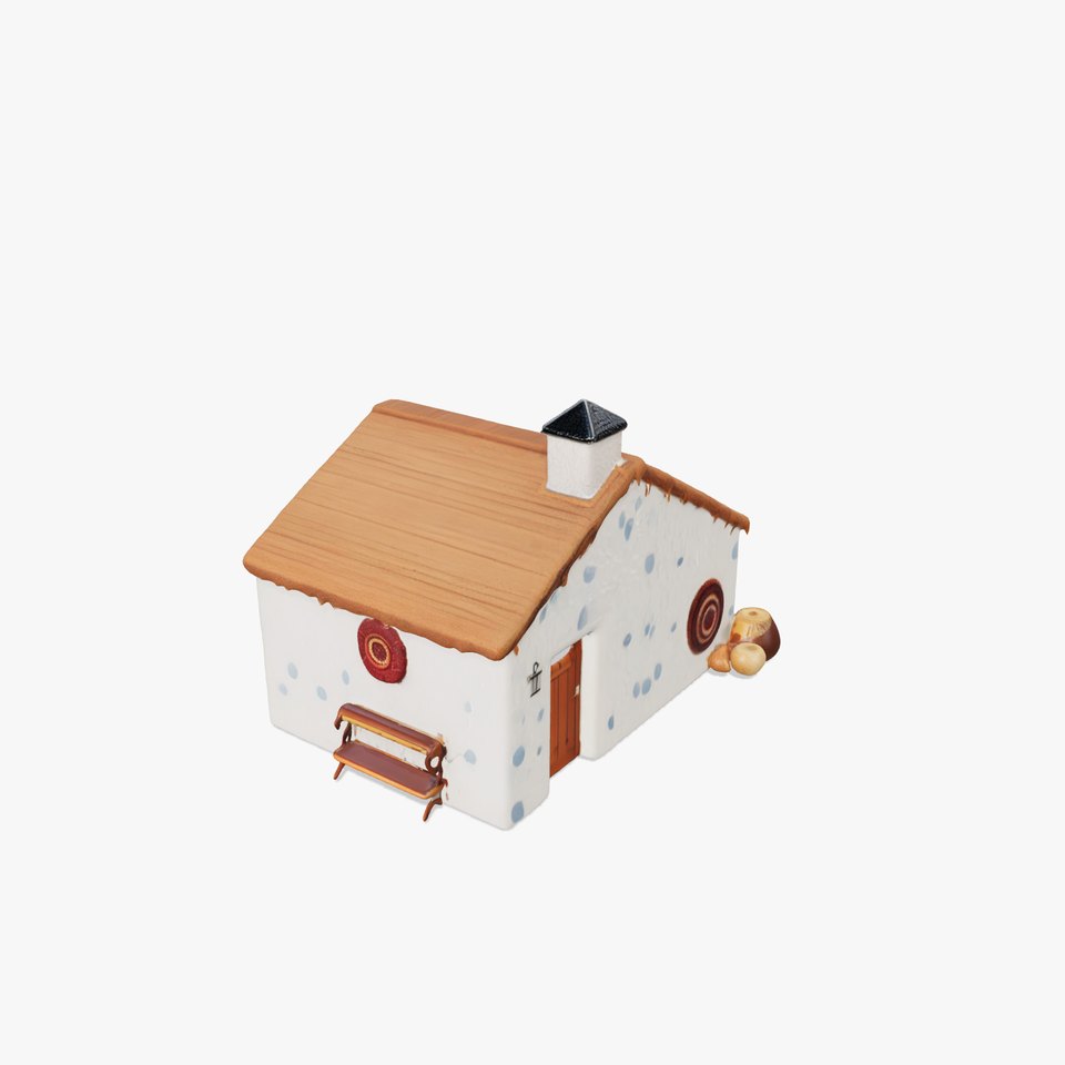 Rustic Stone Cottage model pack