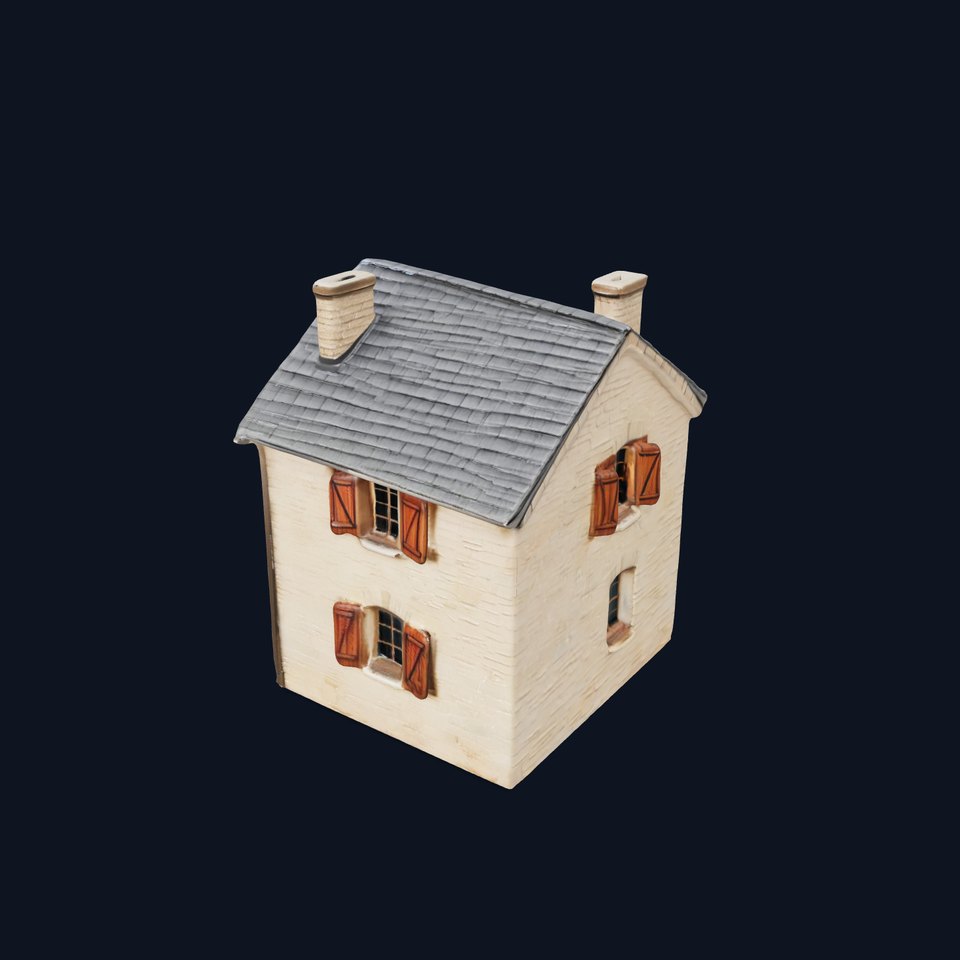 Rustic Stone Cottage model pack
