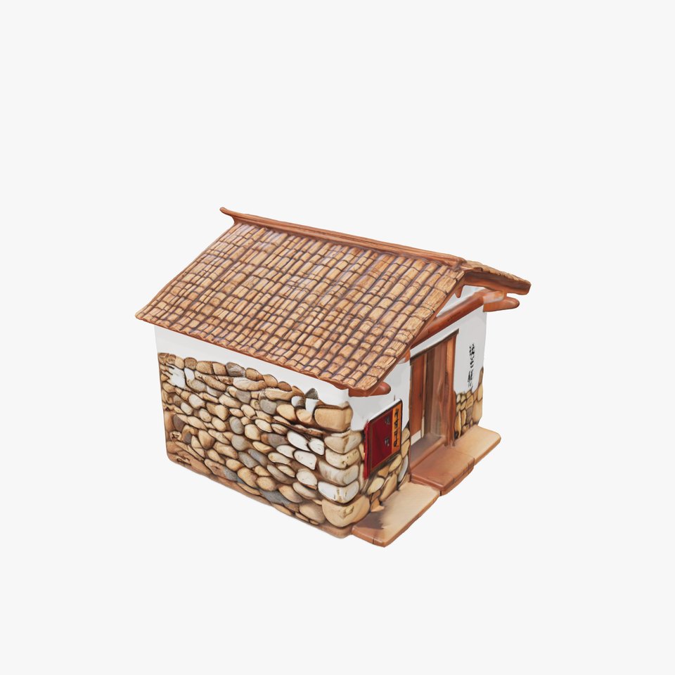 Traditional Stone House model pack