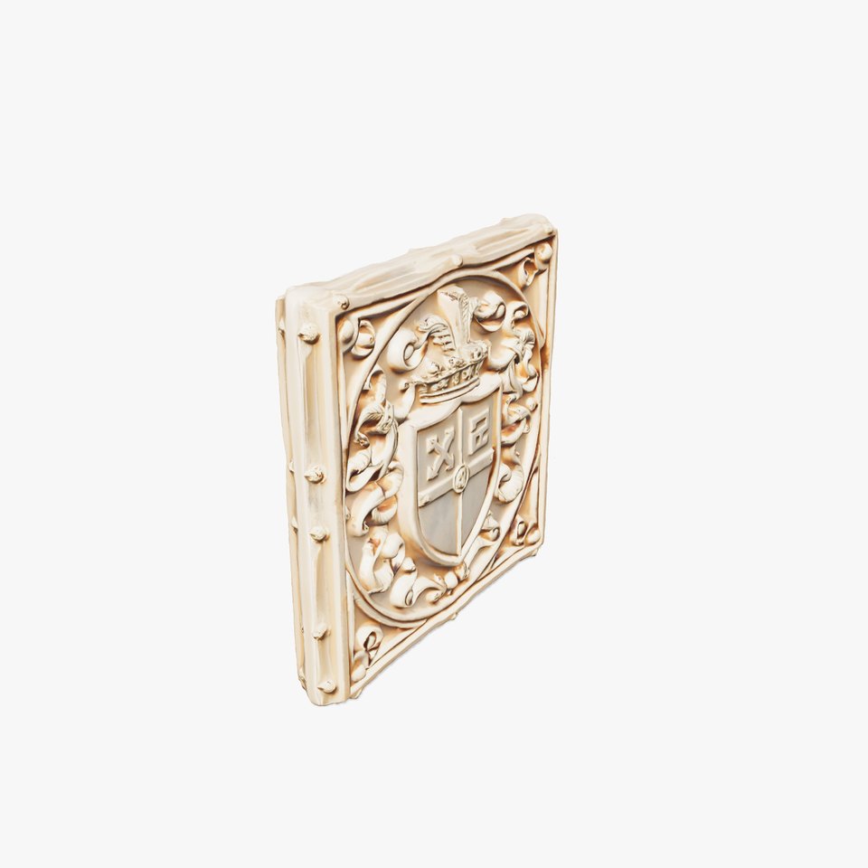 Royal Crest Relief Stone model pack