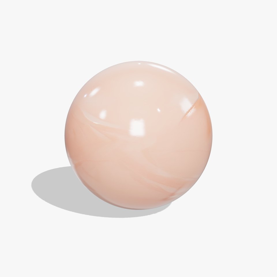 HQ PBR Textures Set Ceramic Swirl Glossy