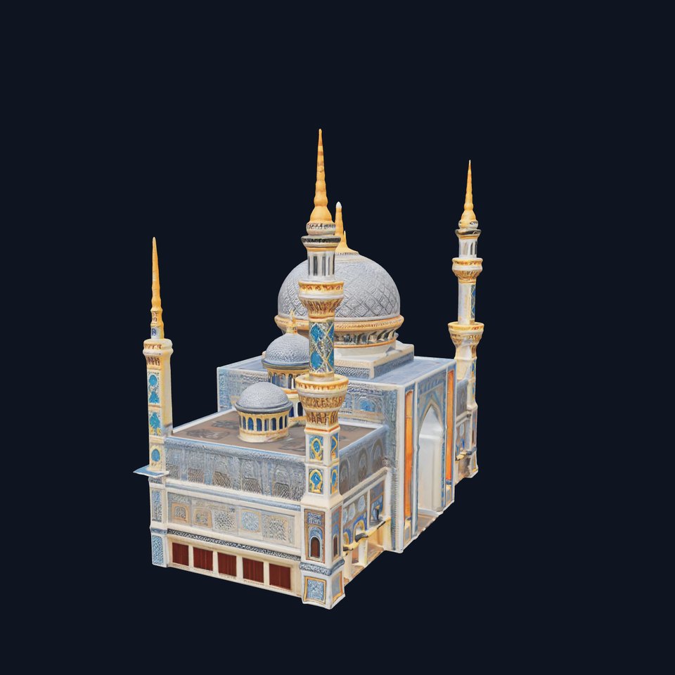 Majestic Mosque Architecture model pack