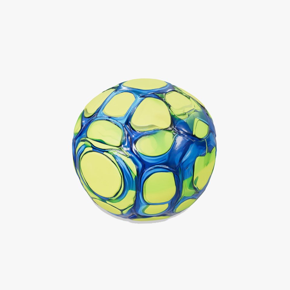 Neon Patterned Ball model pack
