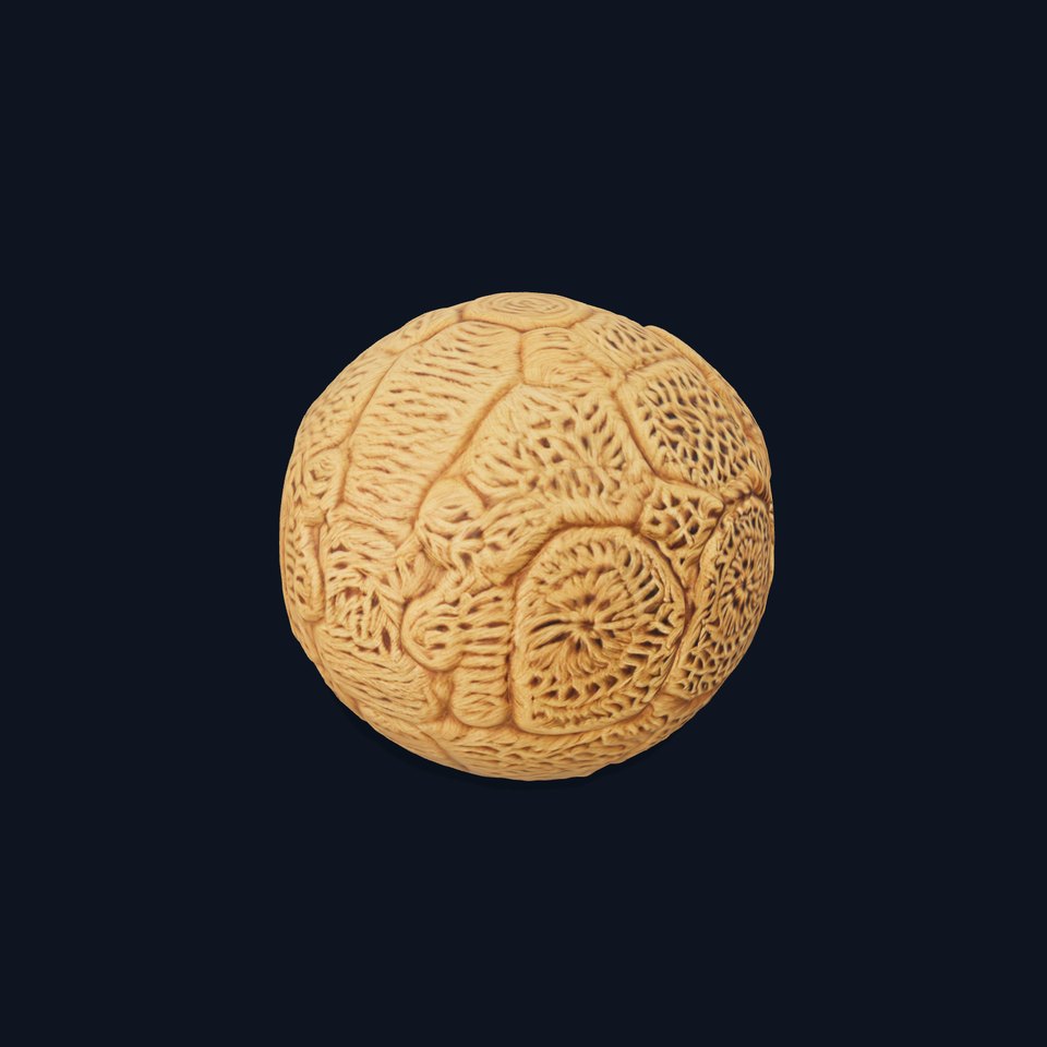 Intricate Yarn Sphere model pack