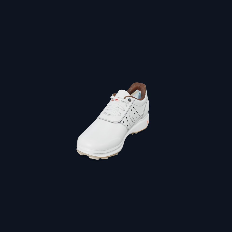 White Golf Shoe model pack
