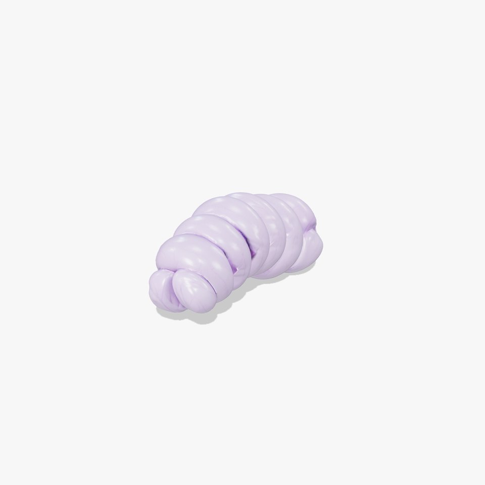 Lavender Coil Creature model pack