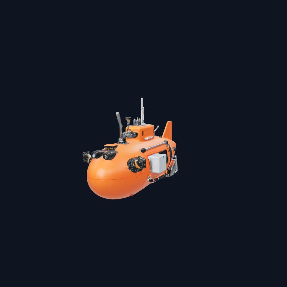 Orange Submarine model pack