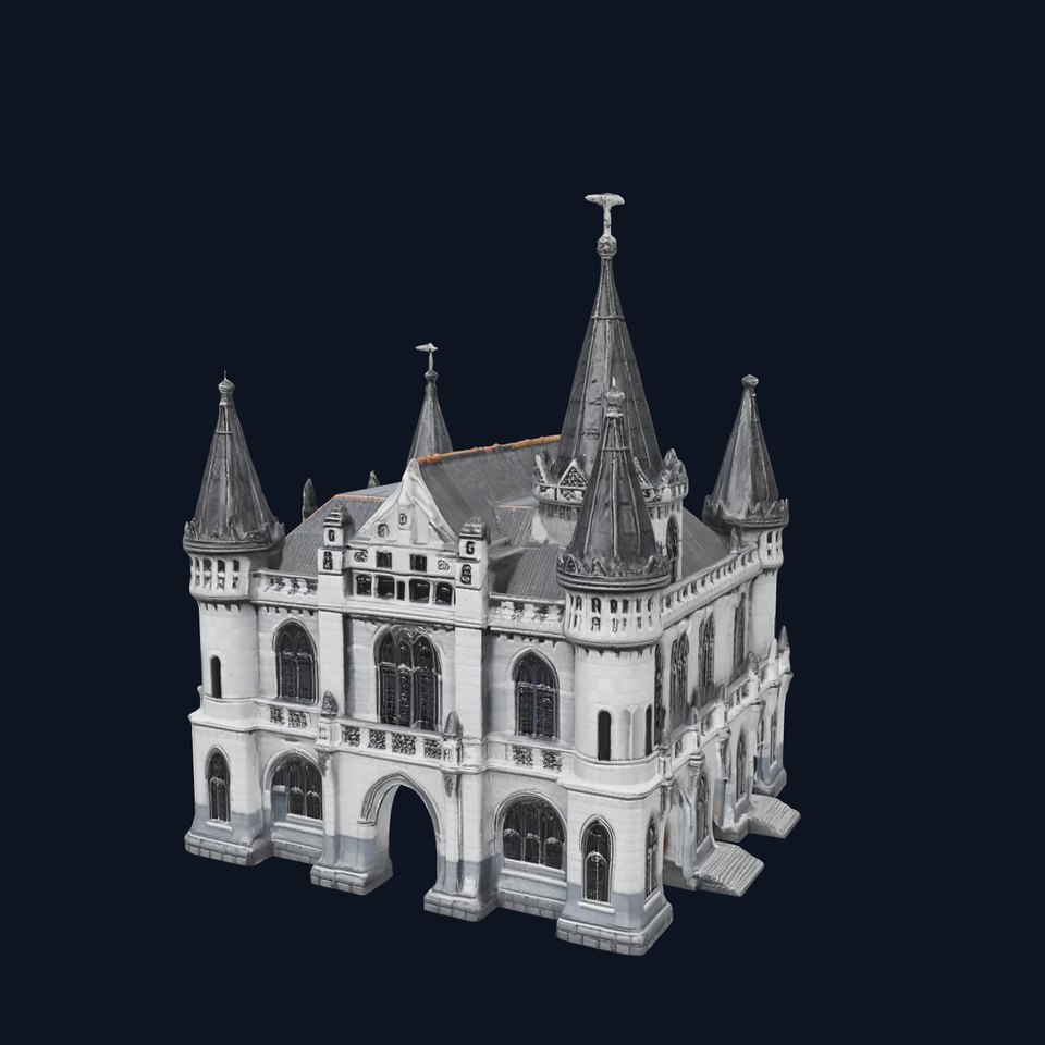 Gothic Castle model pack