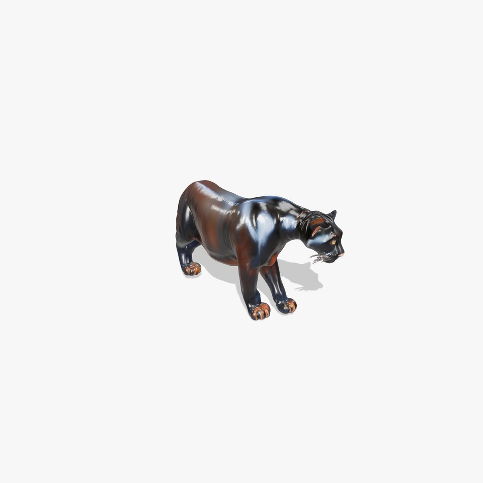 Majestic Black Panther model pack