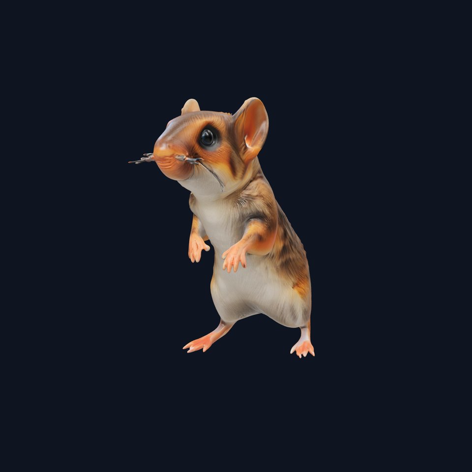 Desert Kangaroo Rat model pack