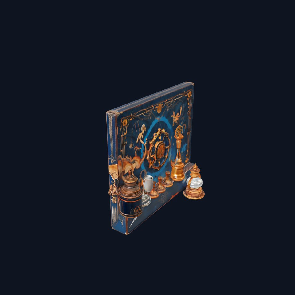 Antique Nautical Instrument model pack