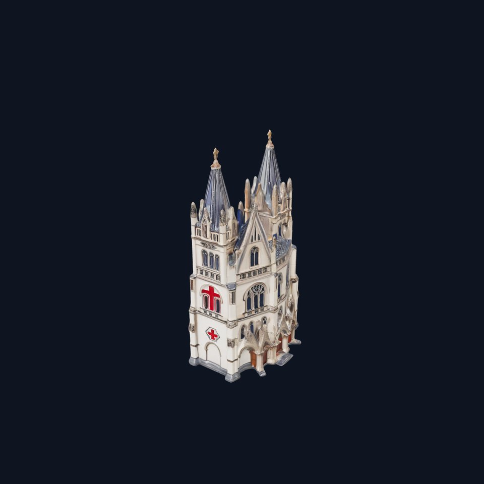 Gothic Cathedral Stone model pack