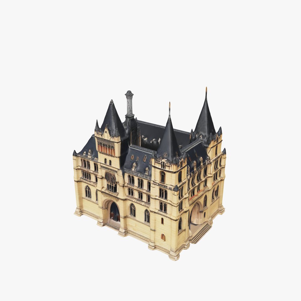 Gothic Castle Architecture model pack