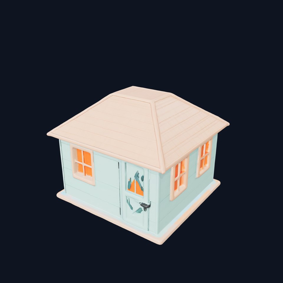 Pastel Playhouse model pack