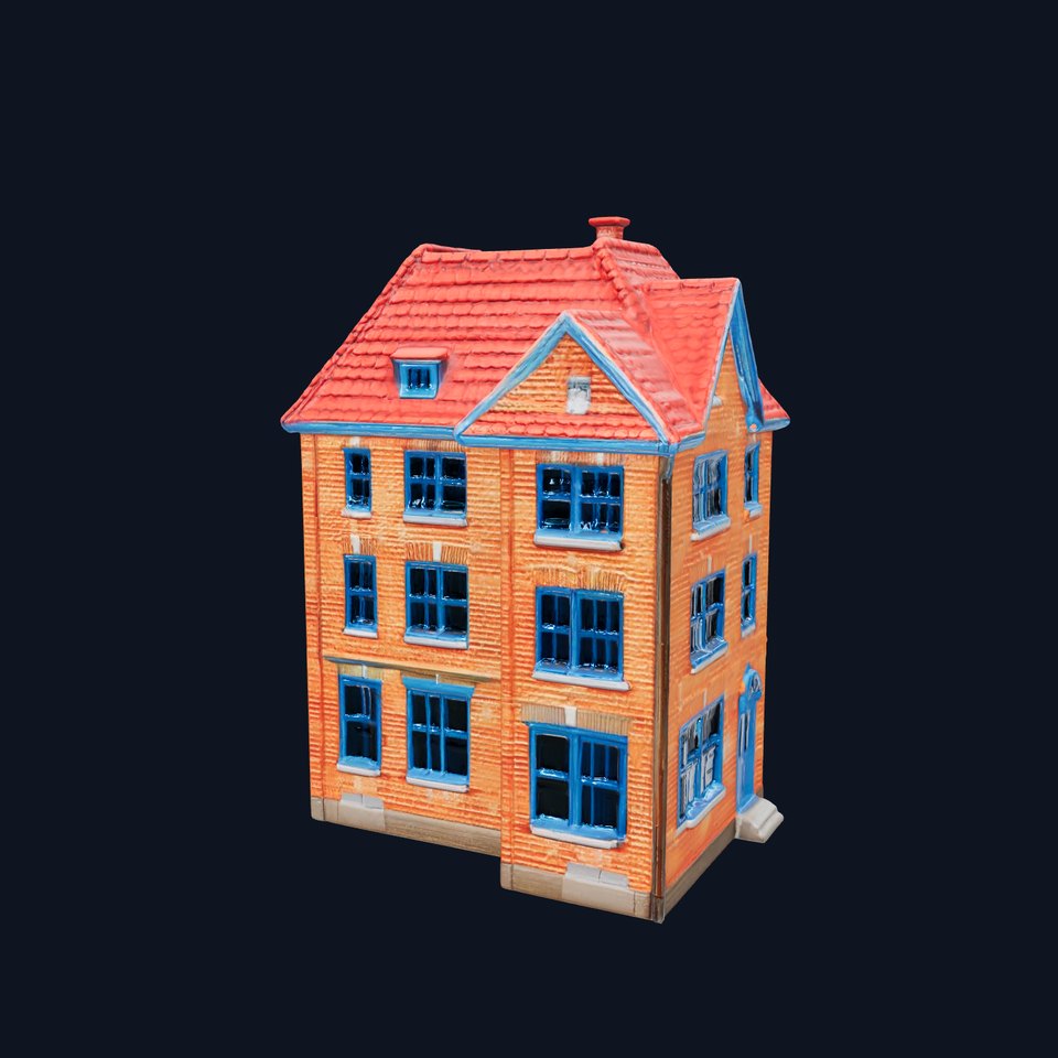 Red Brick House model pack