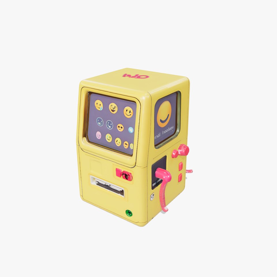 Retro Yellow Console model pack