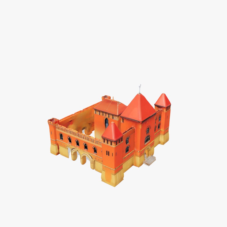 Red Brick Castle model pack