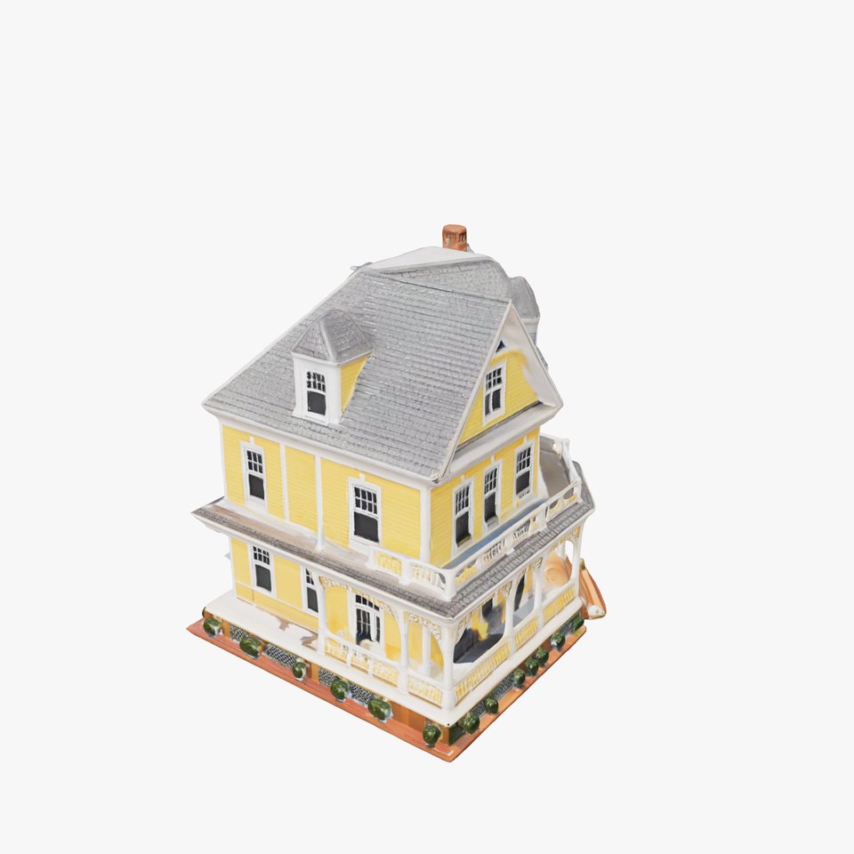 Victorian Yellow House model pack
