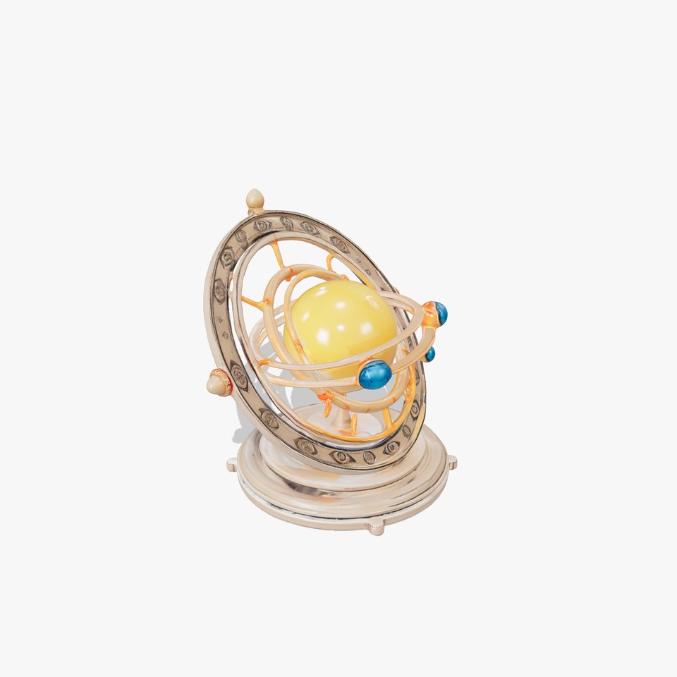 Celestial Orrery Bronze model pack