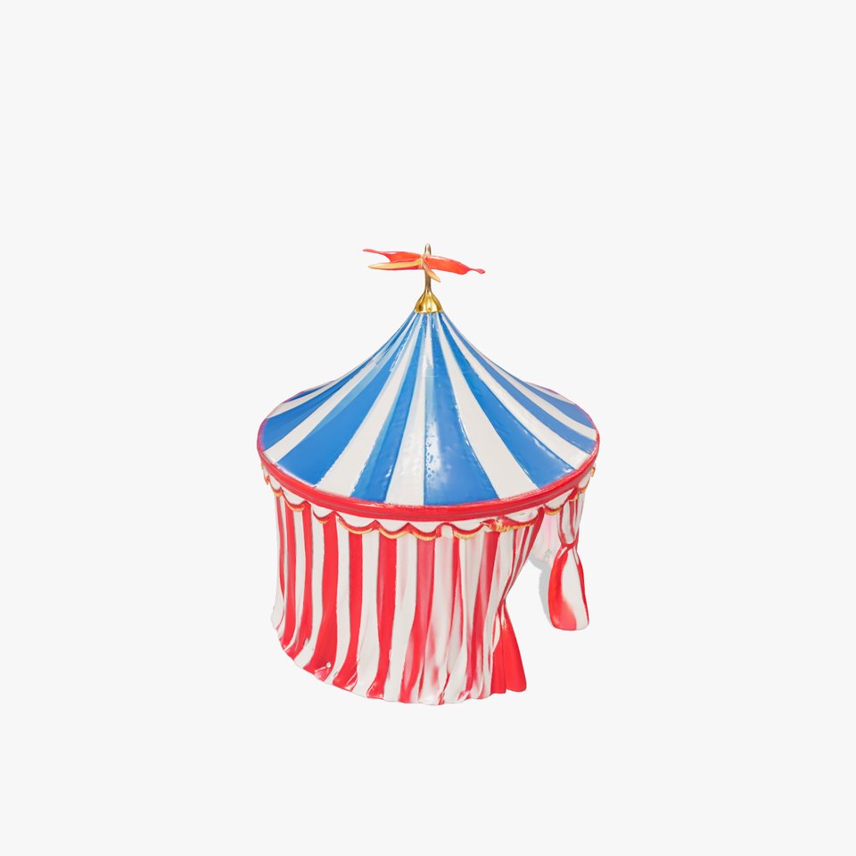 Classic Circus Tent model pack