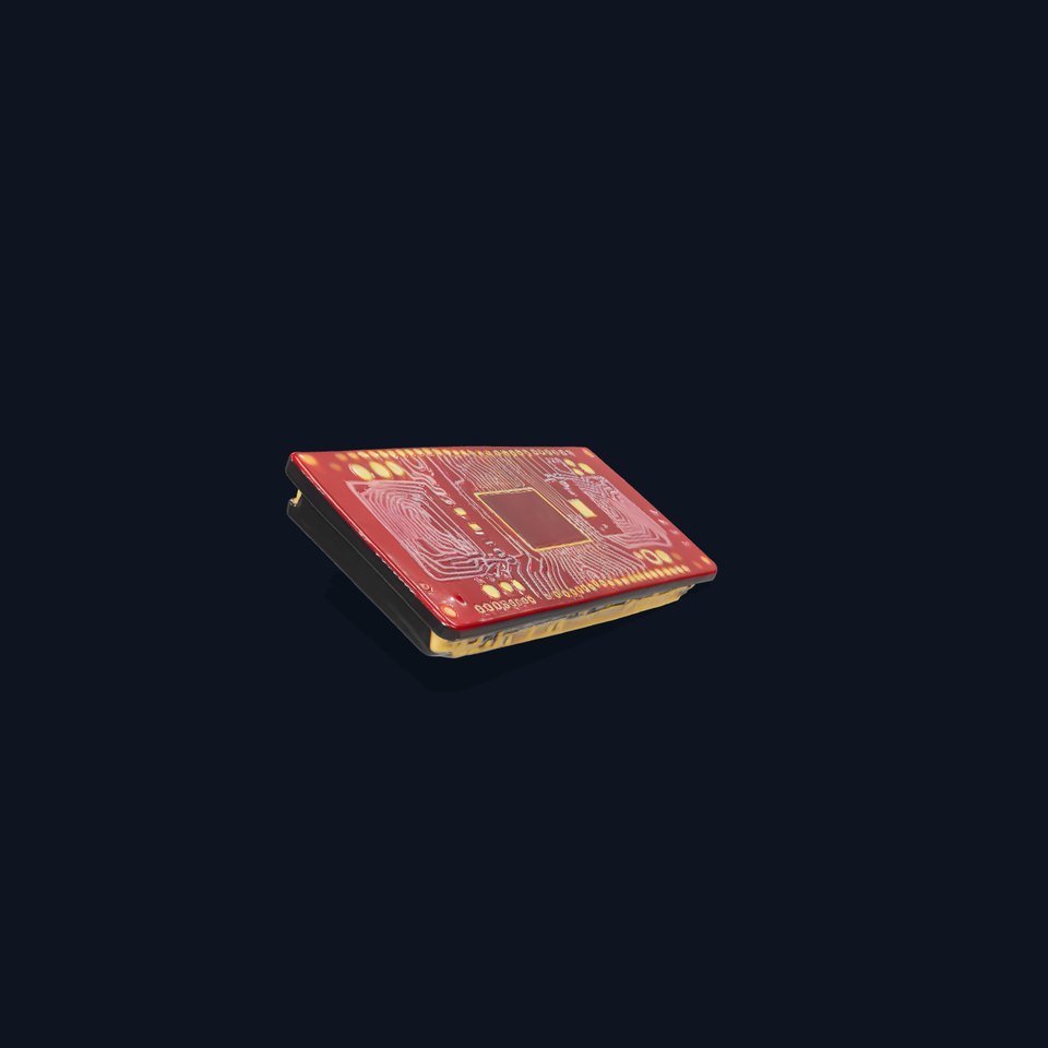 Red Circuit Board model pack